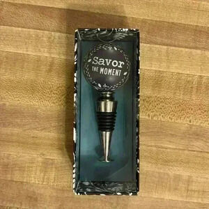Wine Stopper Savor The Moment